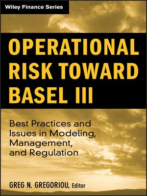 cover image of Operational Risk Toward Basel III